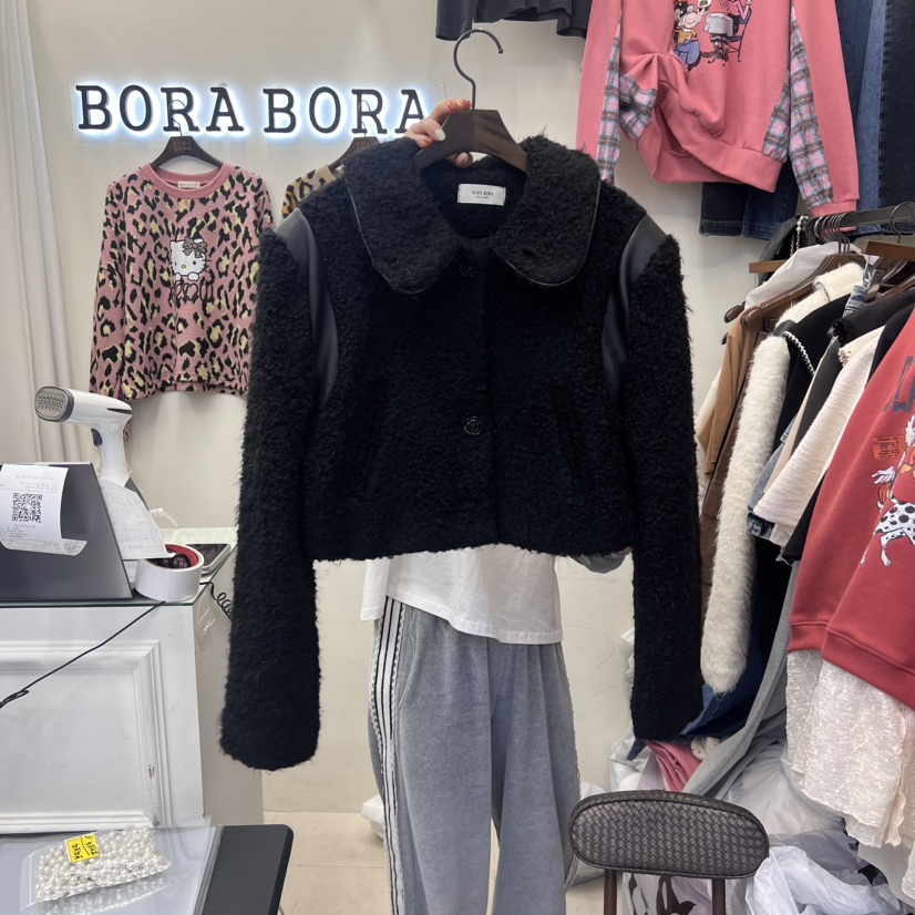 BORA BORA韓國直郵東大門代購女裝新品職業人氣24秋冬夾克BORA BORA夾克圖色2