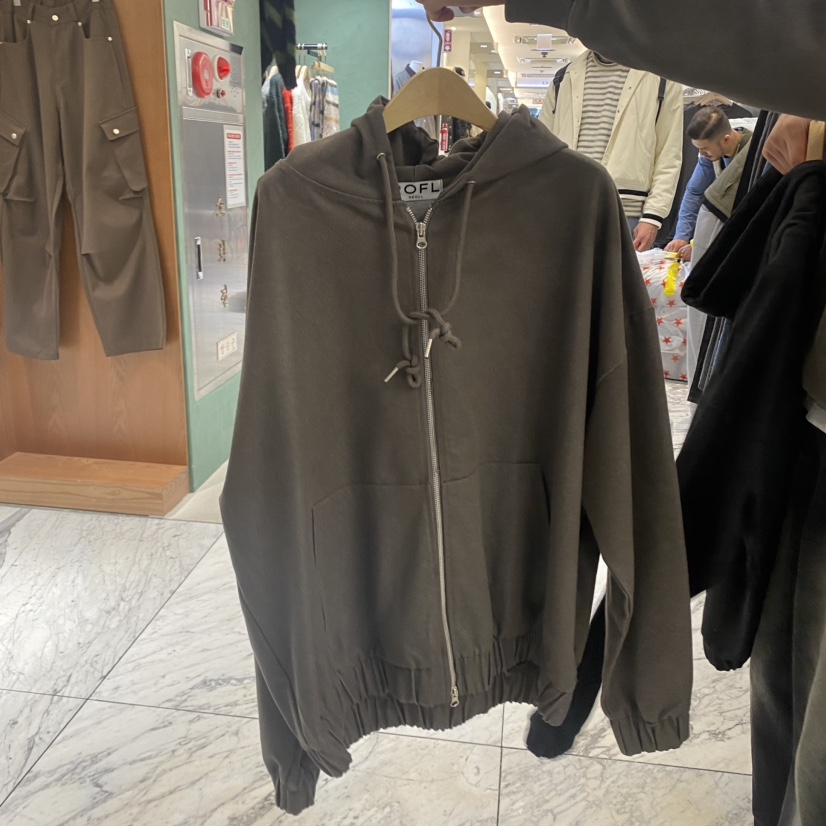 RAON韓國直郵女裝新款時尚推薦人氣休閑熱賣24秋冬衛衣連帽ROFL衛衣圖色2