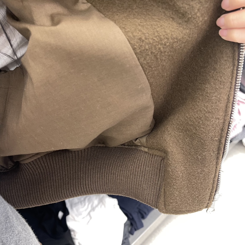 ESSENCE韓國直郵女裝新款真品休閑24秋冬熱賣短款大衣羊毛ESSENCE短款大衣
