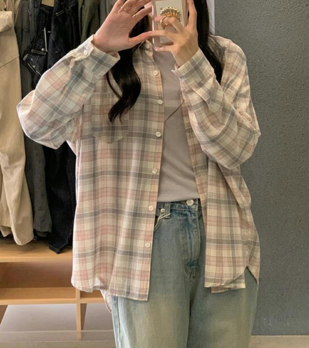 BUTTERING韓國直郵女裝新款職業推薦時尚真品休閑襯衫蕾絲衫ARLOW襯衫/蕾絲衫