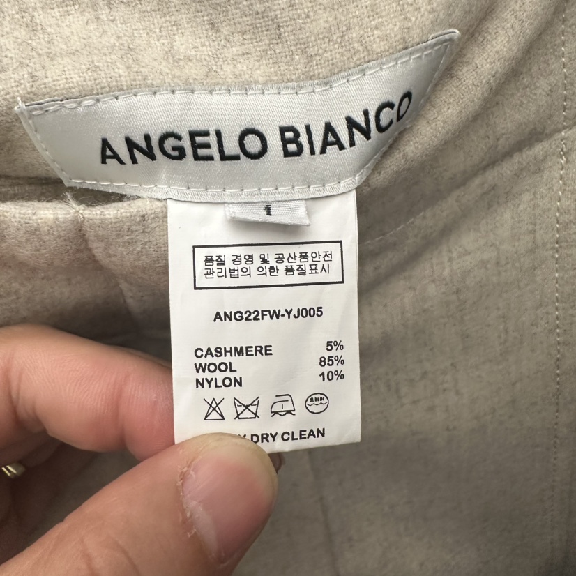 MER/ANGELO BIANCO直郵韓國代購女裝新品熱賣休閑真品休閑褲MER/ANGELO BIANCO休閑褲