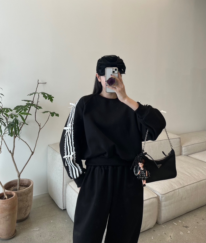 AMUSE SEOUL韓國直郵女裝新品休閑24秋冬推薦真品職業衛衣AMUSE SEOUL衛衣