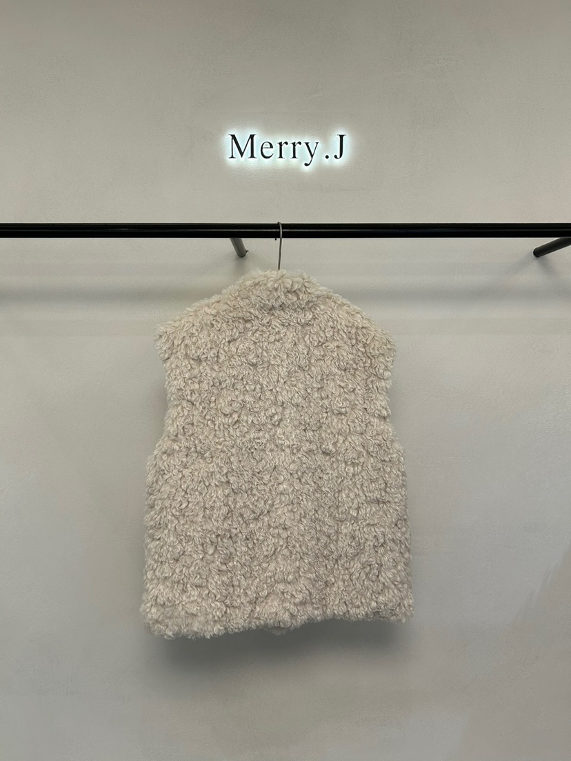 MERRY-J韓國直郵東大門代購女裝新款推薦時尚職業熱賣馬甲MERRY-J馬甲