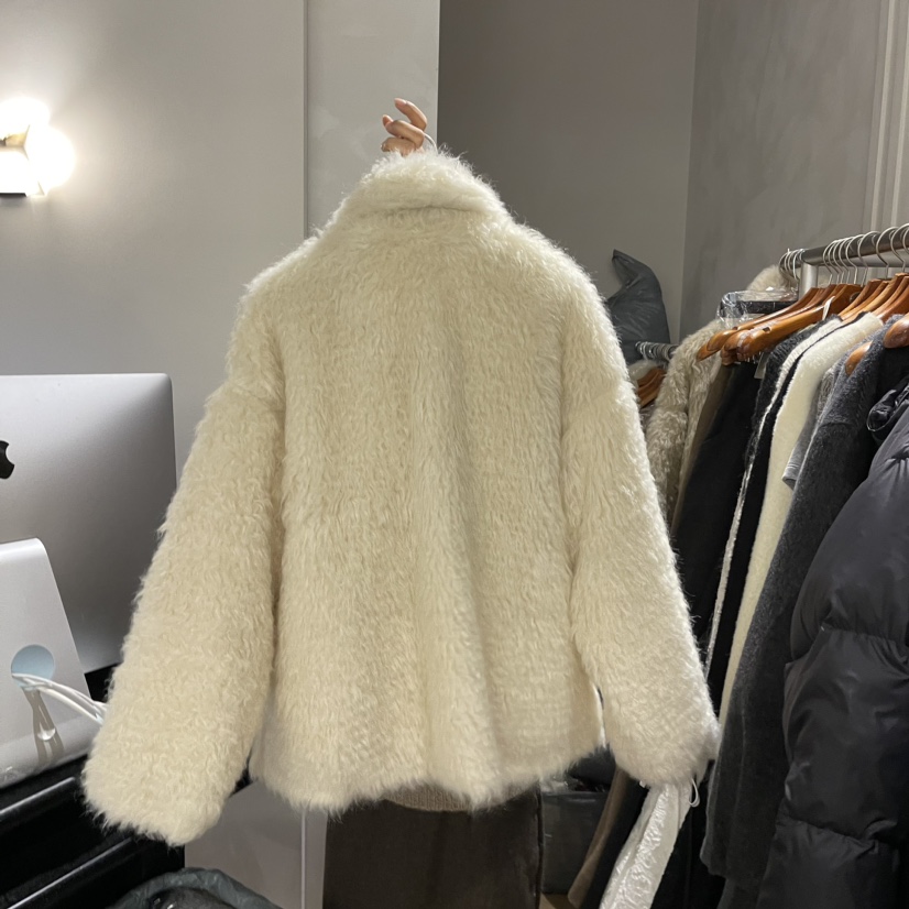 BRUSH-P韓國直郵東大門實拍女裝新品24秋冬人氣短款大衣BRUSH-P短款大衣
