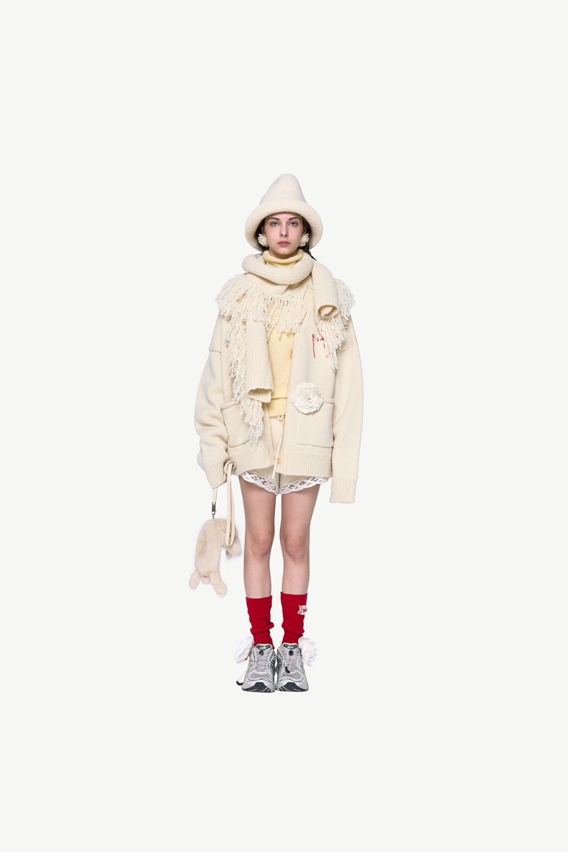 POLAROMO韓國直郵女裝新品熱賣職業24秋夏時尚推薦針織衫POLAROMO針織衫