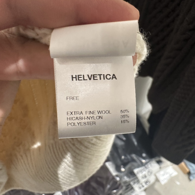 HELVETICA韓國代購女裝新品真品熱賣24秋夏人氣休閑時尚毛衣HELVETICA毛衣