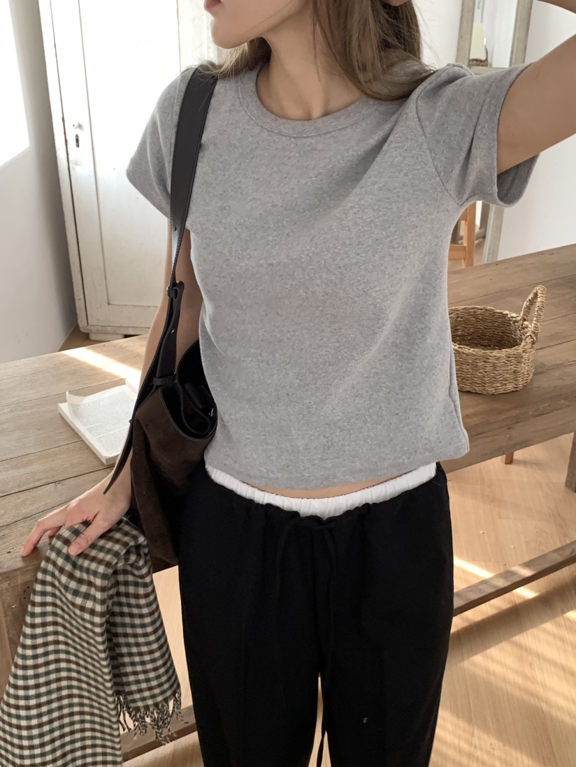 CEDARWOOD韓國代購女裝新款職業真品休閑時尚熱賣人氣T恤拉絨CEDARWOODT恤