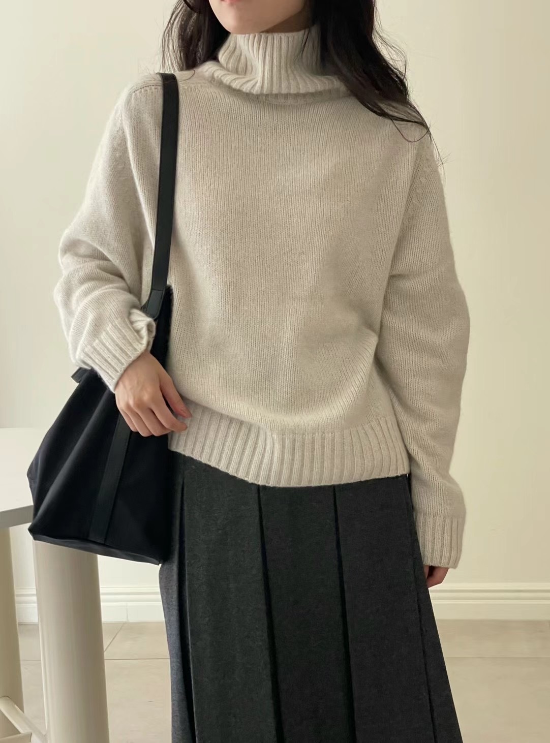 AMYGRACE韓國直郵東大門代購女裝新品人氣時尚職業休閑毛衣AMYGRACE毛衣圖色2