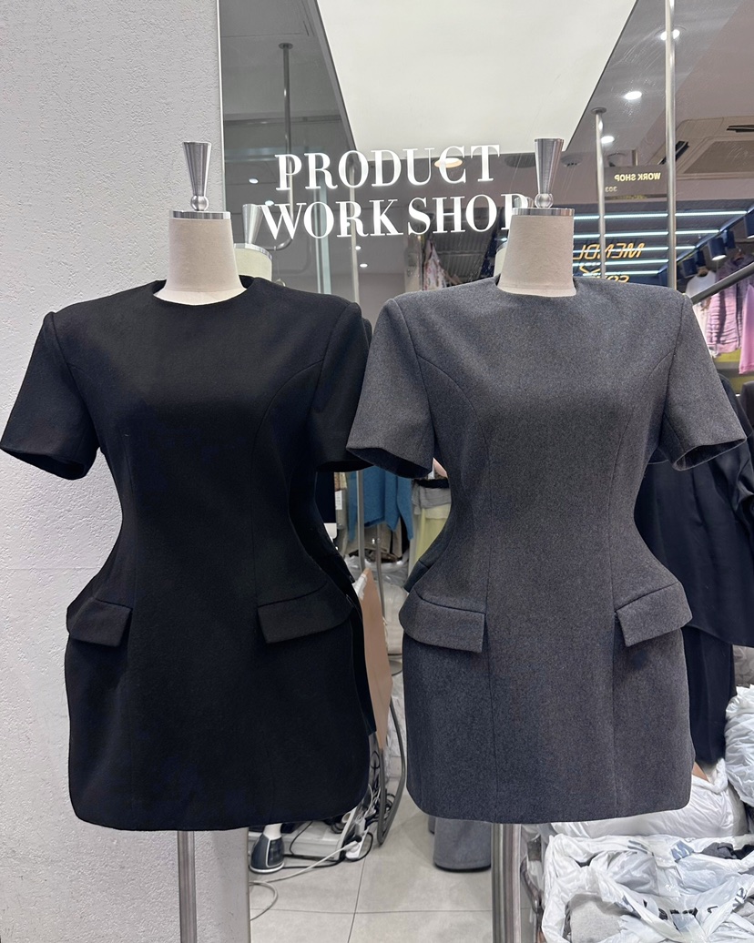 Work_shop東大門代購女士新品推薦職業熱賣真品休閑人氣連衣裙Work_shop連衣裙