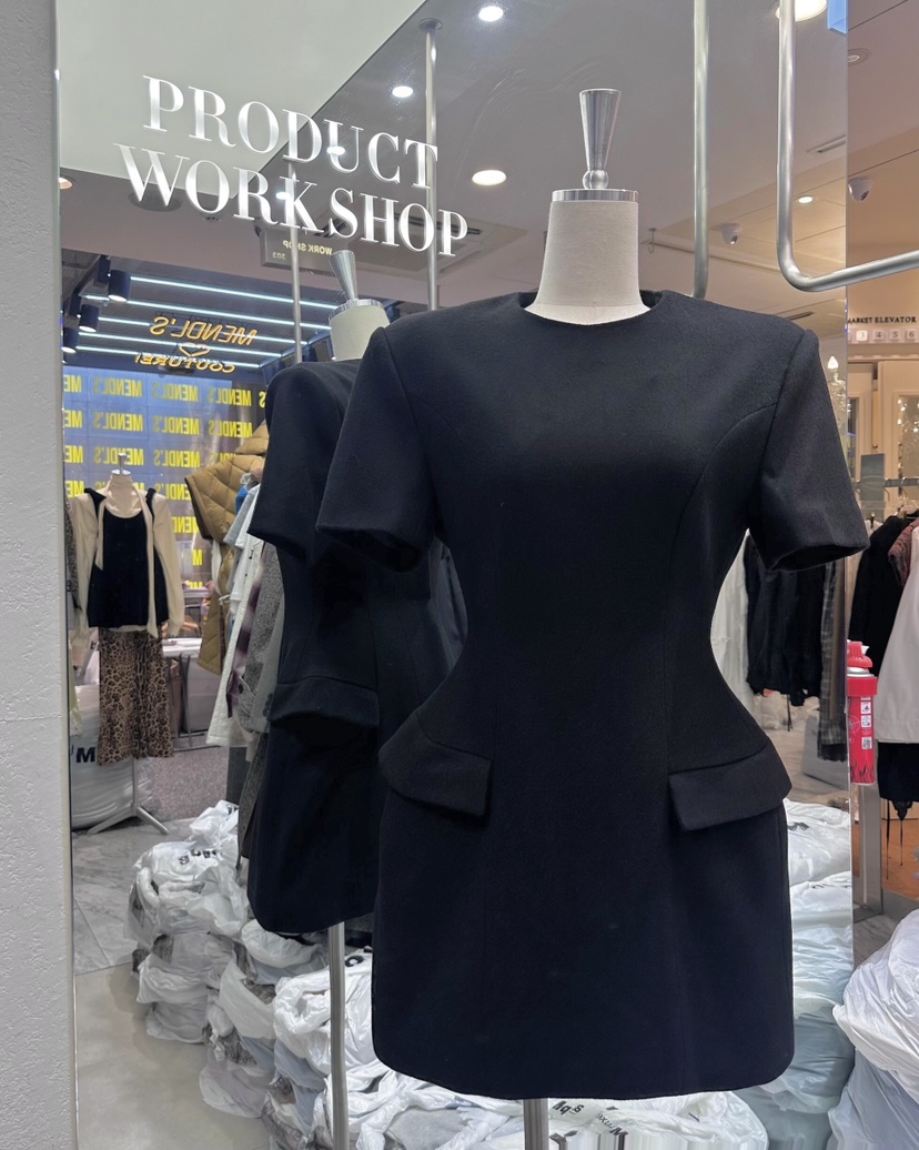 Work_shop東大門代購女士新品推薦職業熱賣真品休閑人氣連衣裙Work_shop連衣裙圖色2