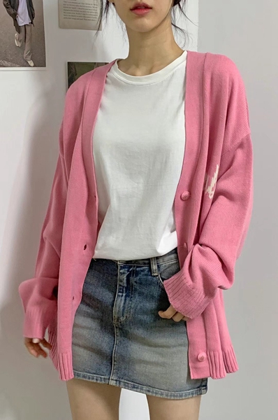 BUBBLE UNDER東大門代購女裝新品休閑時尚人氣真品推薦針織衫NOTICE針織衫圖色2