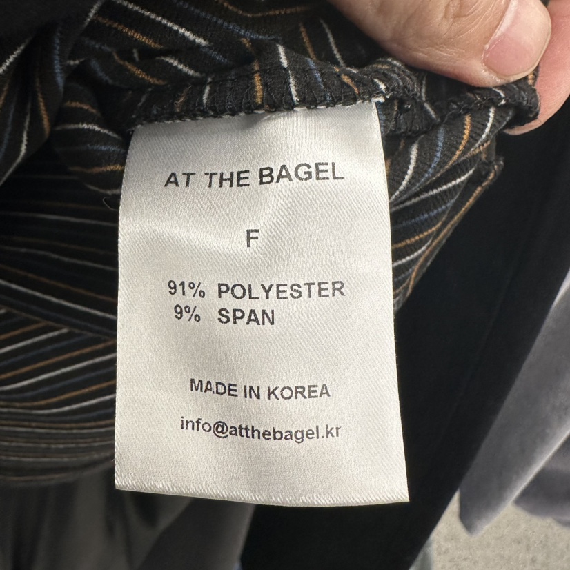 AT THE BAGEL韓國直郵女裝新品休閑熱賣真品時尚職業人氣T恤AT THE BAGELT恤