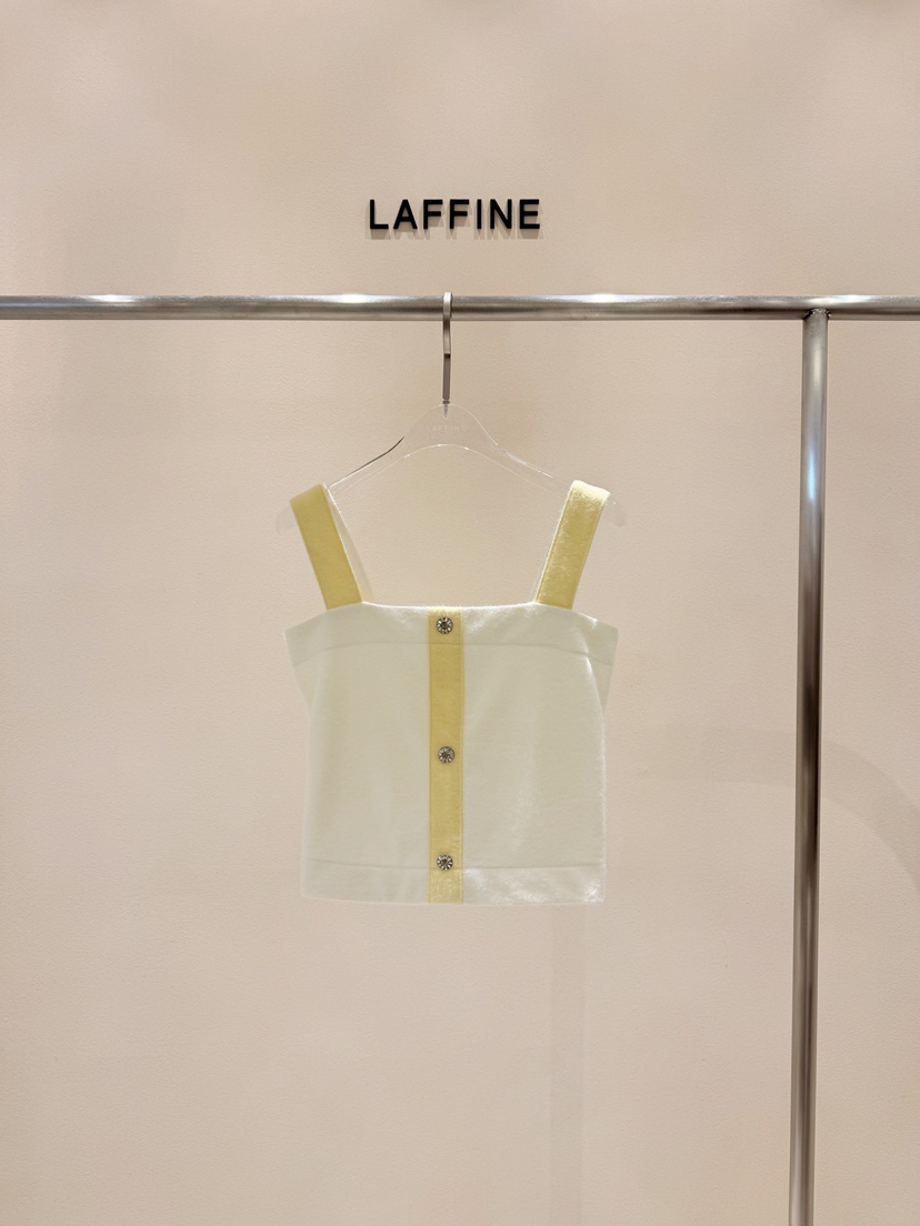 LAFFINE-P韓國直郵女裝新款熱賣休閑真品職業推薦吊帶背心LAFFINE-P吊帶/背心圖色1