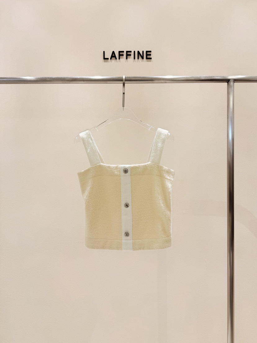 LAFFINE-P韓國直郵女裝新款熱賣休閑真品職業推薦吊帶背心LAFFINE-P吊帶/背心圖色2