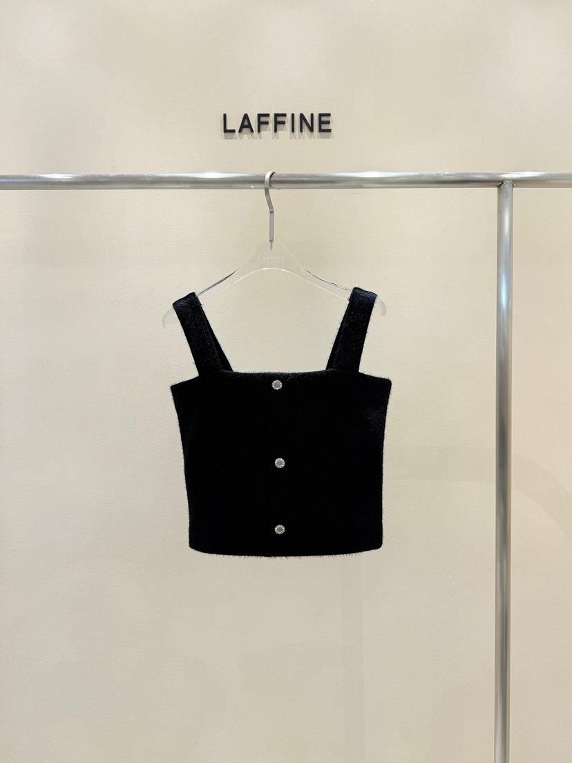 LAFFINE-P韓國直郵女裝新款熱賣休閑真品職業推薦吊帶背心LAFFINE-P吊帶/背心圖色3