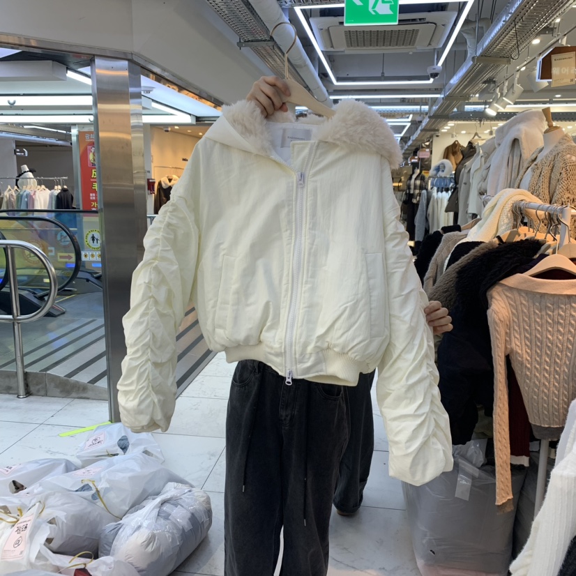 SAGE BRUSH韓國直郵女裝新品時尚推薦人氣職業24秋冬短款棉服SAGE BRUSH短款棉服圖色1