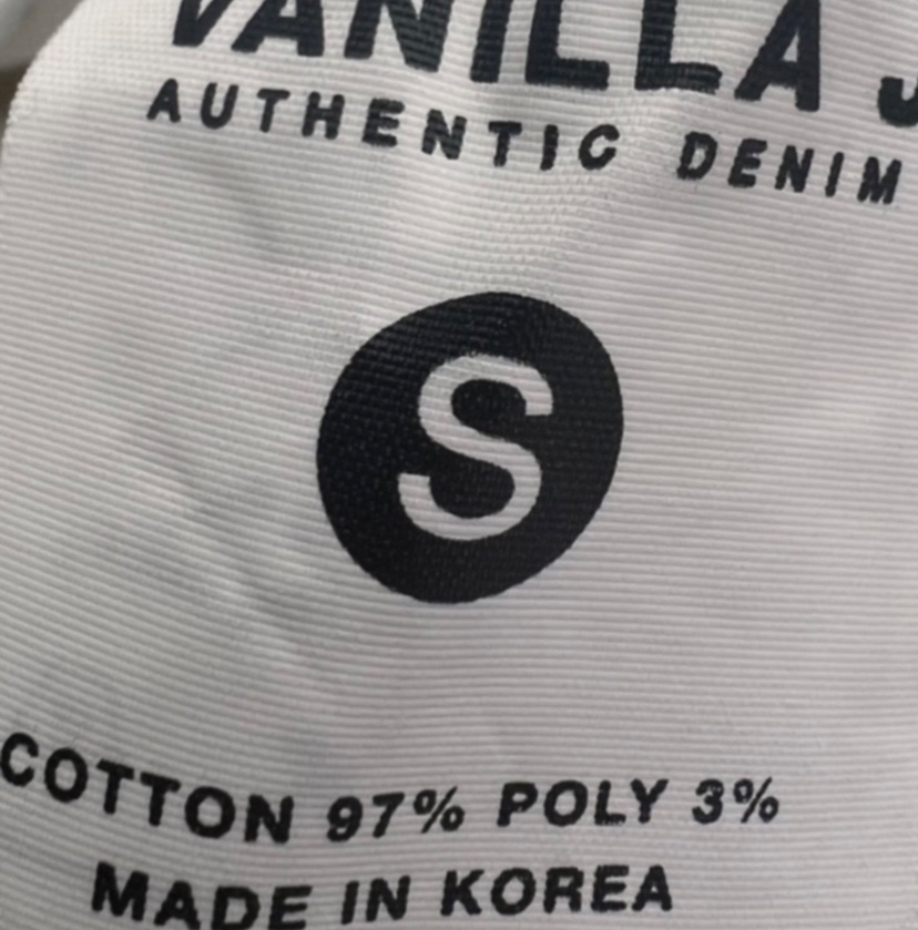 VANILLA J韓國直郵東大門實拍女裝新款真品人氣24秋冬牛仔褲VANILLA J牛仔褲