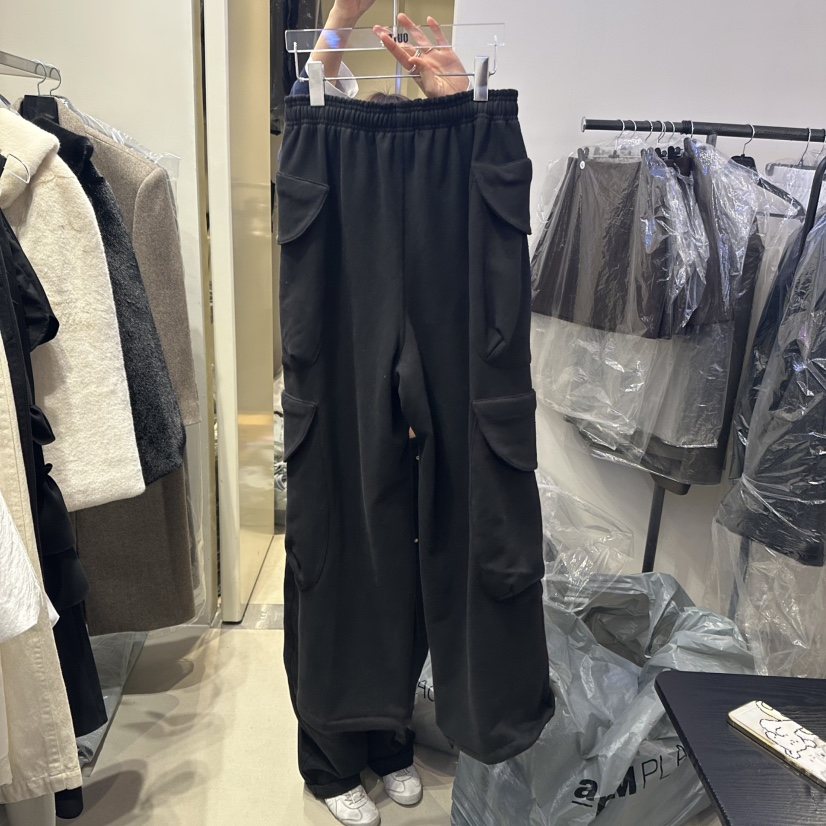 OUTFIT韓國直郵東大門代購女裝新品人氣推薦時尚休閑褲加絨OUTFIT休閑褲