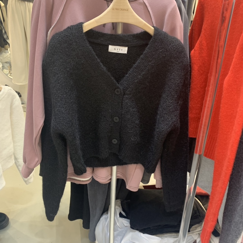 GILT/ULTRAORANGE韓國直郵東大門實拍女裝新品熱賣針織衫開衫GILT/ULTRAORANGE針織衫圖色3