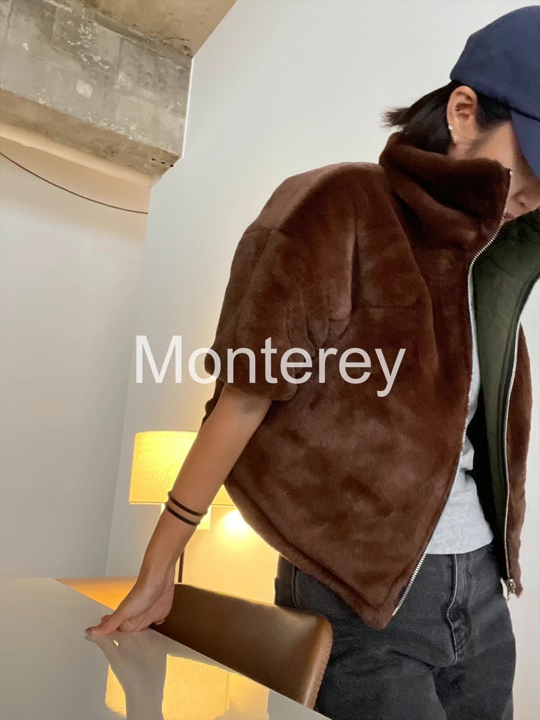 MONTEREY韓國直郵東大門實拍女裝新品推薦休閑時尚真品馬甲MONTEREY馬甲