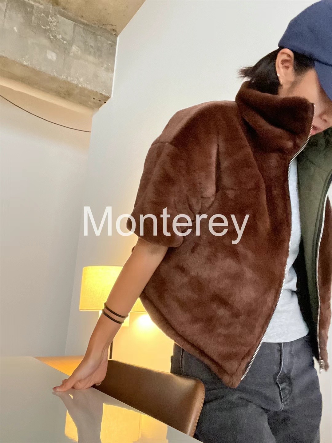 MONTEREY韓國直郵東大門實拍女裝新品推薦休閑時尚真品馬甲MONTEREY馬甲