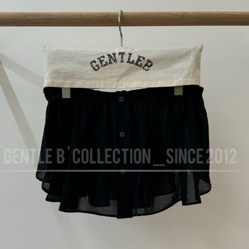 GENTLE B韓國直郵女裝新品24秋冬推薦時尚休閑真品職業短裙GENTLE B短裙圖色2