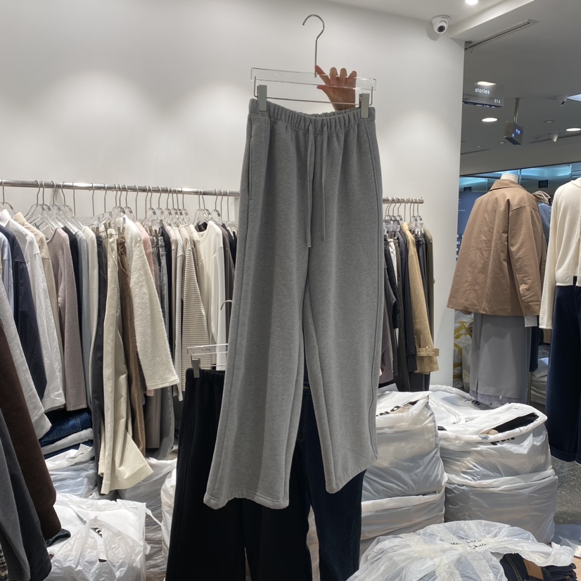 STORIES韓國直郵東大門實拍女裝新品真品休閑人氣休閑褲加絨STORIES休閑褲圖色2