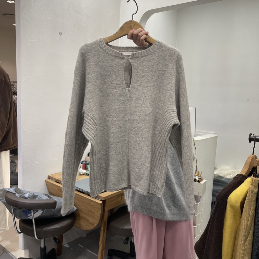 b#/BISHOP韓國直郵東大門代購女裝新品真品推薦24秋冬毛衣b#/BISHOP毛衣圖色3