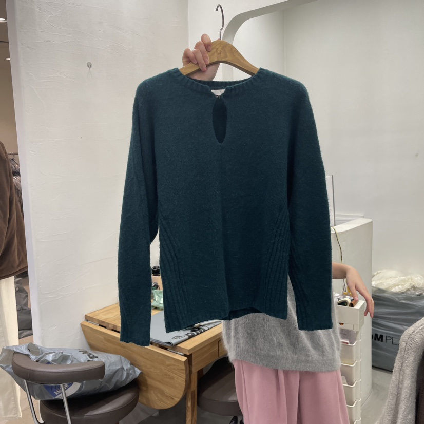 b#/BISHOP韓國直郵東大門代購女裝新品真品推薦24秋冬毛衣b#/BISHOP毛衣圖色4