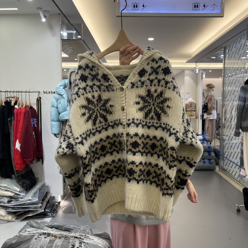 b#/BISHOP直郵韓國代購女裝新品休閑24秋冬真品推薦毛衣b#/BISHOP毛衣圖色3