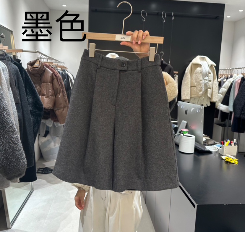 101SHOWROOM/AYCE韓國直郵女裝新品時尚24秋冬真品短褲101SHOWROOM/AYCE短褲圖色1