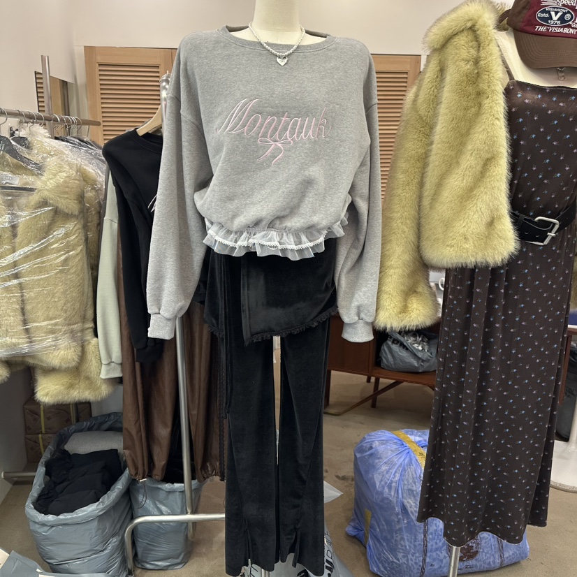 NUT韓國直郵東大門實拍女裝新品人氣休閑熱賣職業推薦24秋冬裙褲NUT裙褲