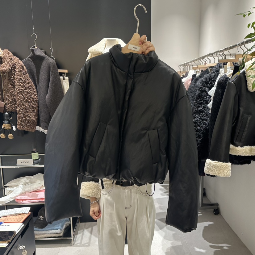 101SHOWROOM/AYCE直郵韓國代購女裝新款職業短款羽絨服鵝絨101SHOWROOM/AYCE短款羽絨服圖色2