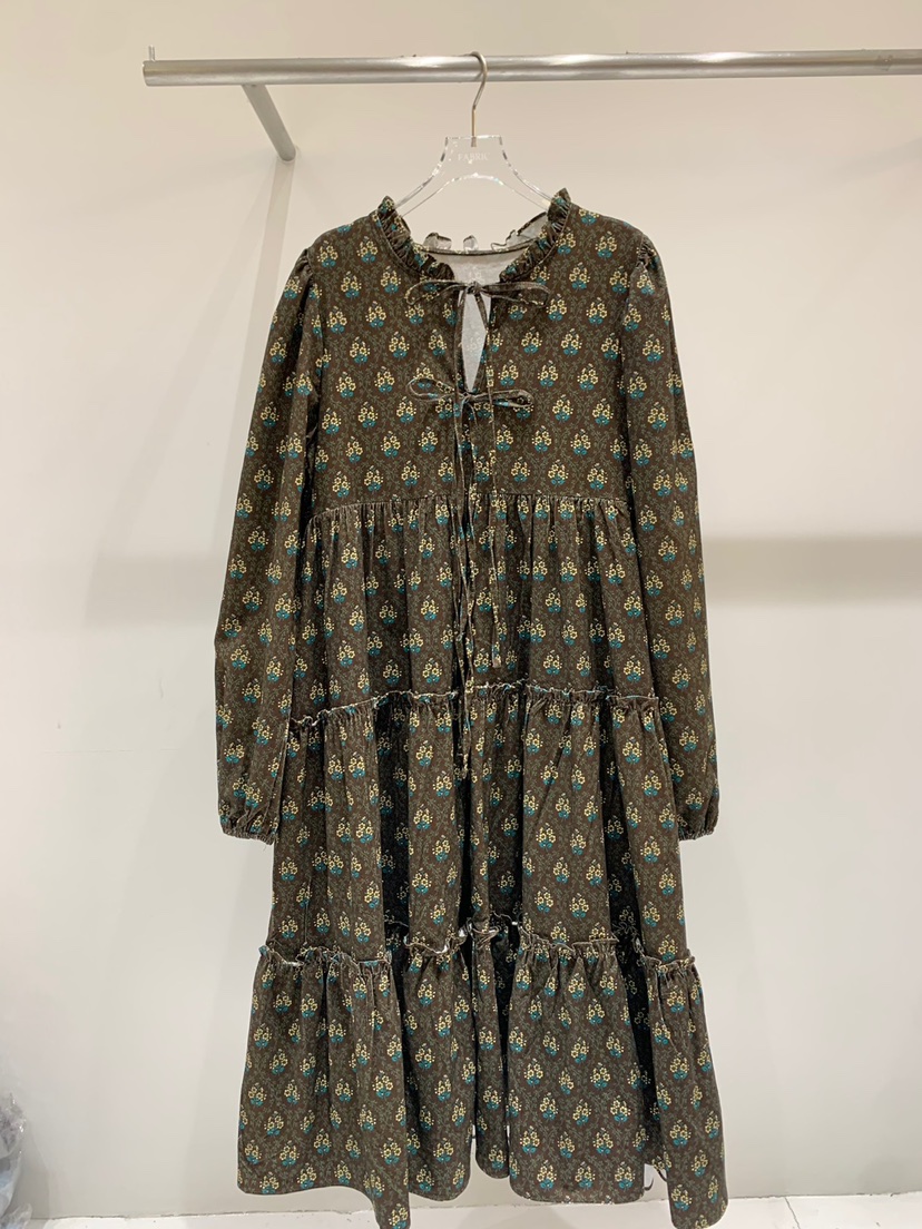 FABRIC直郵韓國代購女裝新品真品休閑時尚職業熱賣推薦連衣裙FABRIC連衣裙圖色2