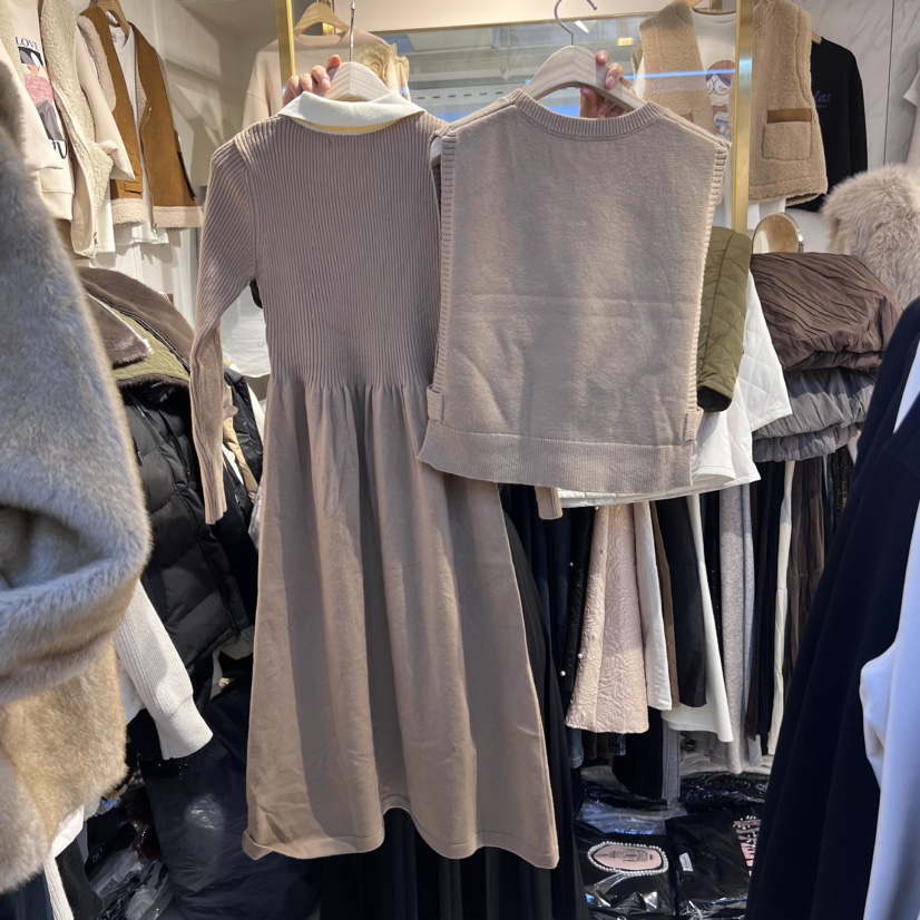 COCO HOLIC韓國直郵東大門實拍女裝新品職業24秋冬人氣套裝COCO HOLIC套裝