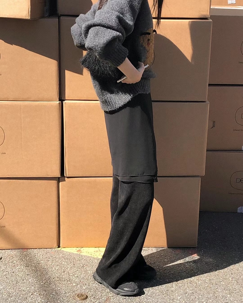 NEED MORE韓國直郵東大門代購女裝新品休閑時尚熱賣休閑褲NEED MORE休閑褲