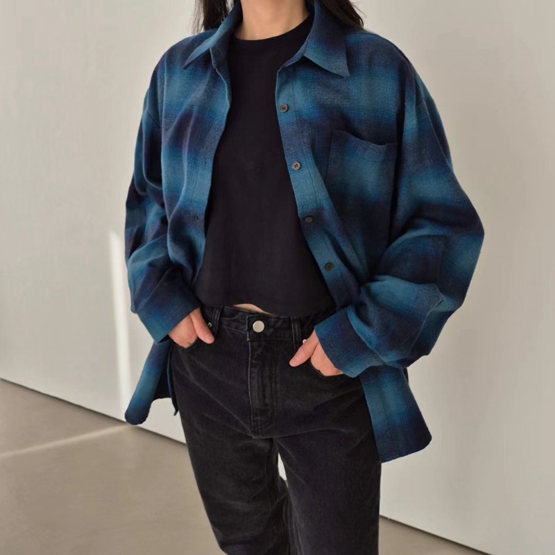 GOBSLMURI韓國直郵東大門實拍女裝新品職業休閑人氣襯衫蕾絲衫GOBSLMURI-2件起襯衫/蕾絲衫