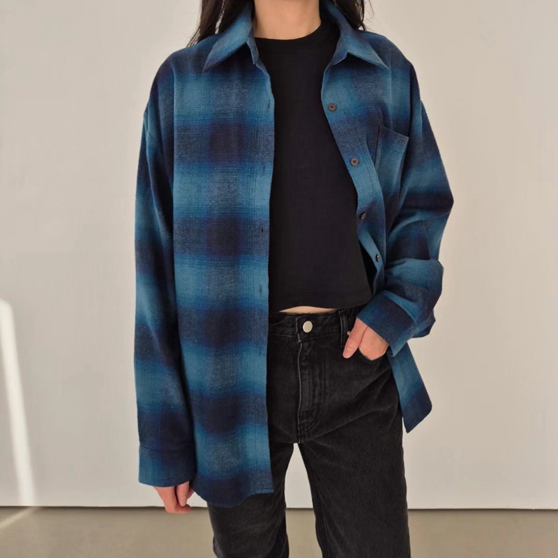 GOBSLMURI韓國直郵東大門實拍女裝新品職業休閑人氣襯衫蕾絲衫GOBSLMURI-2件起襯衫/蕾絲衫圖色2