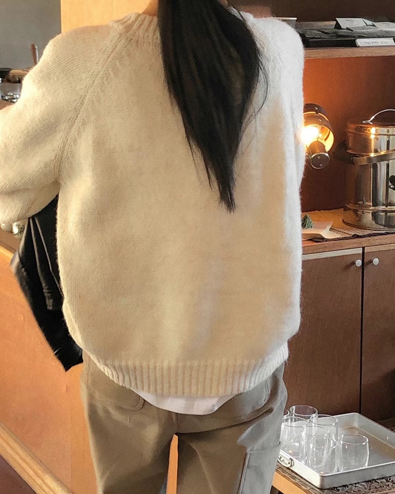 NEED MORE韓國直郵東大門代購女裝新品24秋冬人氣針織衫NEED MORE針織衫