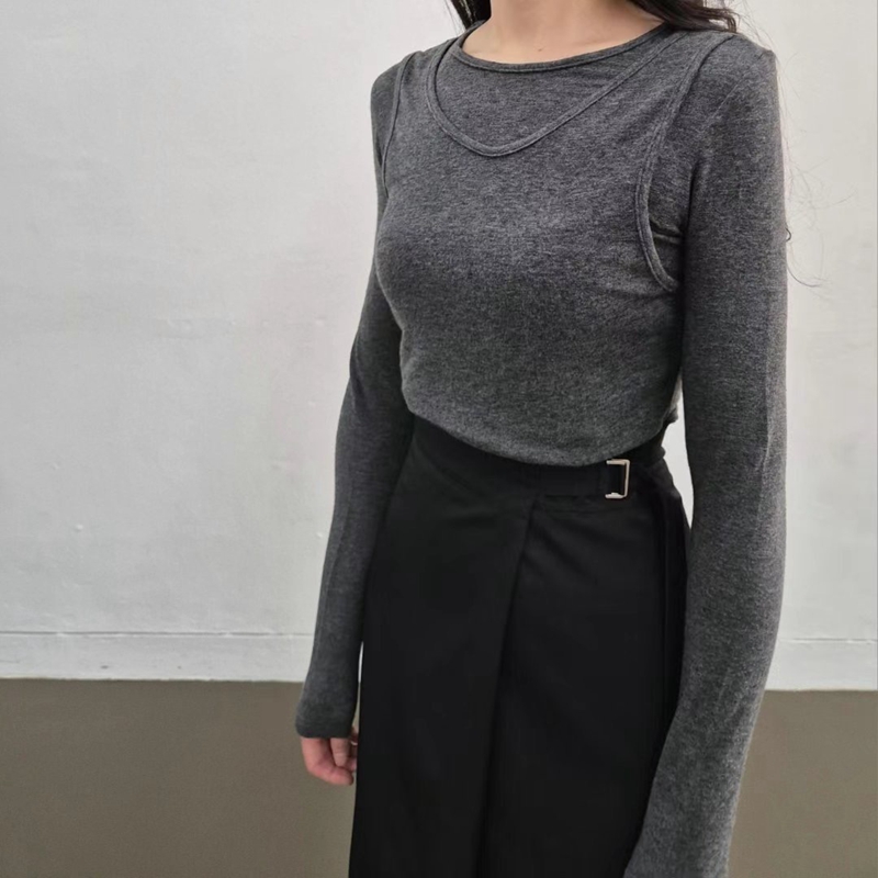 GOBSLMURI韓國直郵女裝新品職業人氣推薦真品24秋冬時尚長裙GOBSLMURI-2件起長裙