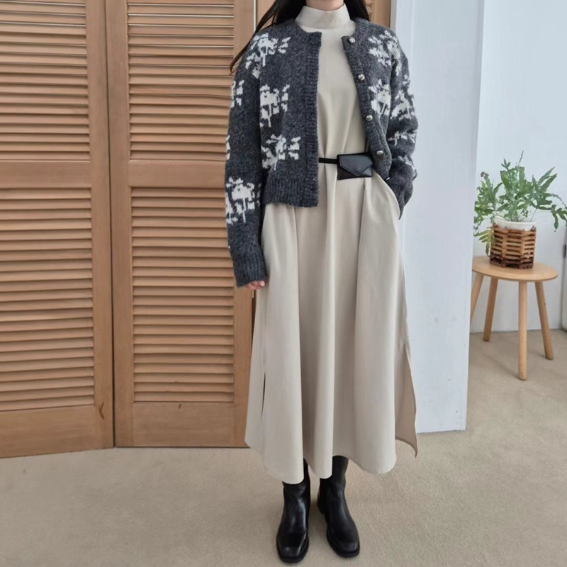 GOBSLMURI韓國直郵東大門實拍女裝新品時尚人氣職業推薦針織衫GOBSLMURI-2件起針織衫