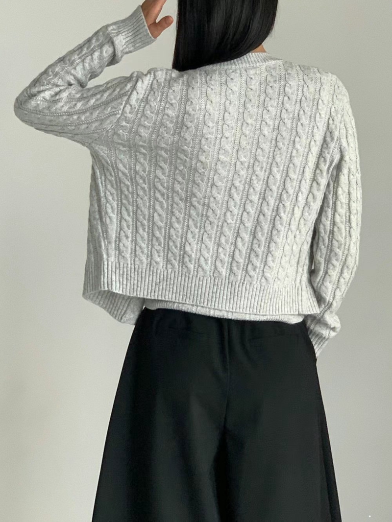 DANDAN東大門直郵女士新品休閑24秋夏推薦熱賣真品針織衫BARISTAR針織衫