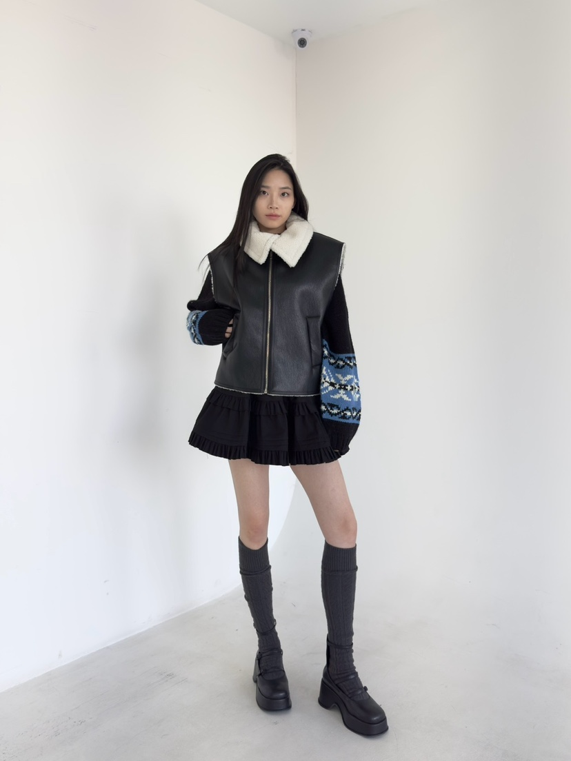the ebony eyes/NOV7韓國直郵東大門代購女裝新款職業馬甲the ebony eyes/NOV7馬甲