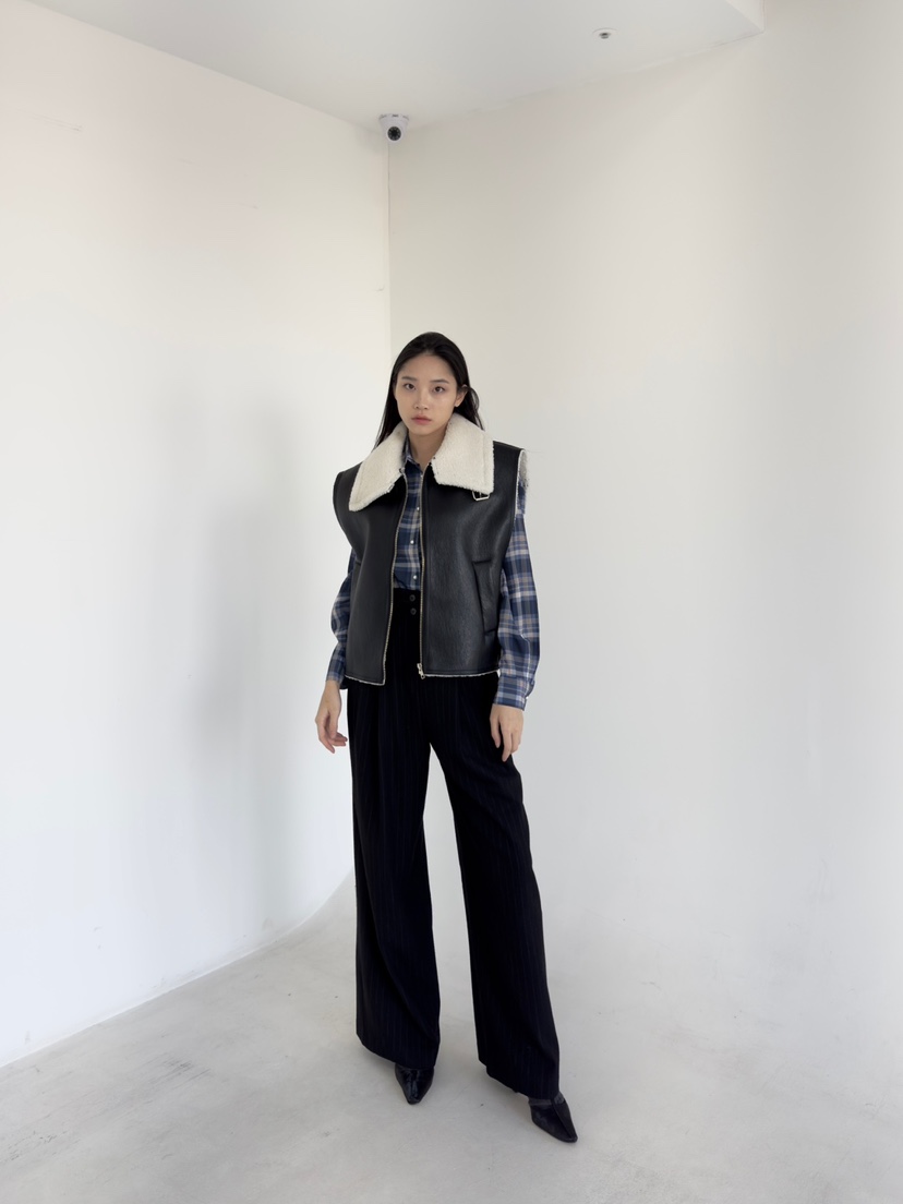 the ebony eyes/NOV7韓國直郵東大門代購女裝新款職業馬甲the ebony eyes/NOV7馬甲