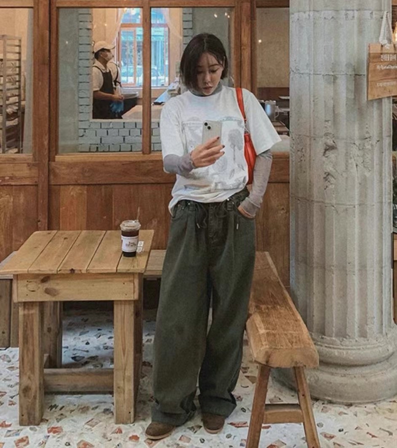 PRANA/CLOTHINK韓國直郵女裝新品24秋冬職業推薦時尚休閑褲PRANA/CLOTHINK休閑褲