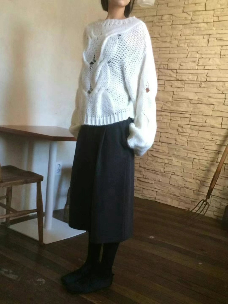 PRANA/CLOTHINK韓國直郵東大門代購女裝新品休閑職業毛衣羊毛PRANA/CLOTHINK毛衣