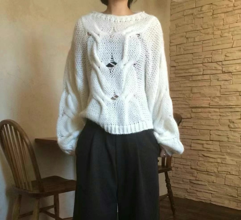 PRANA/CLOTHINK韓國直郵東大門代購女裝新品休閑職業毛衣羊毛PRANA/CLOTHINK毛衣圖色1
