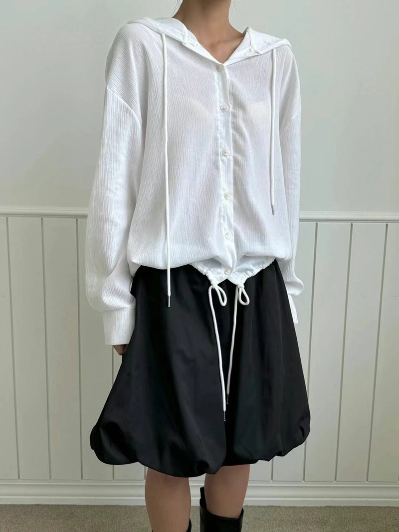 PRANA/CLOTHINK直郵韓國代購女裝新款人氣真品24秋冬襯衫蕾絲衫PRANA/CLOTHINK襯衫/蕾絲衫