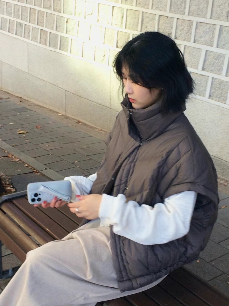 PRANA/CLOTHINK直郵韓國代購女裝新款熱賣時尚24秋冬馬甲PRANA/CLOTHINK馬甲