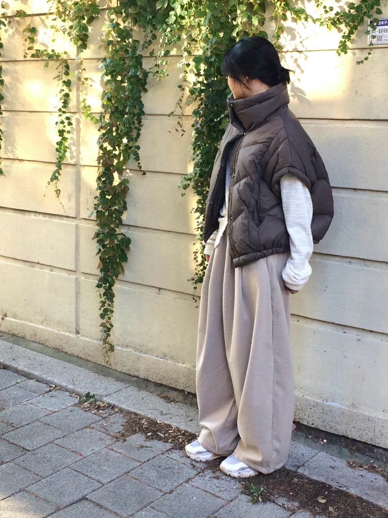 PRANA/CLOTHINK直郵韓國代購女裝新款熱賣時尚24秋冬馬甲PRANA/CLOTHINK馬甲